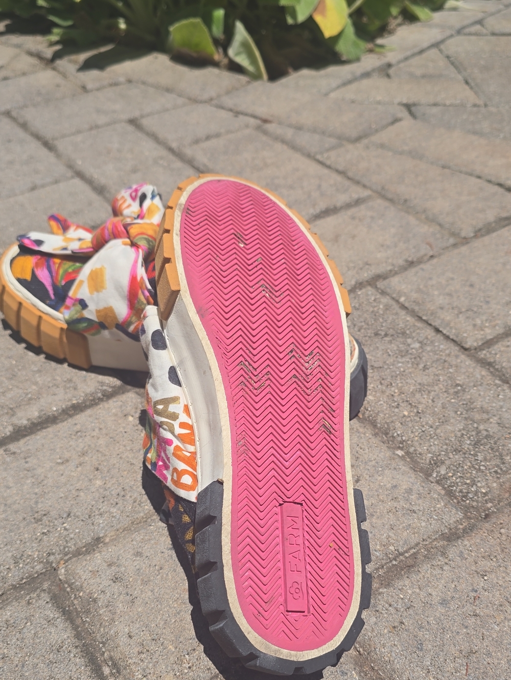 Farm Rio By Anthropologie Size 37/7 Slides - Picture 5 of 6